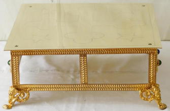 9073 Antique French Tabor